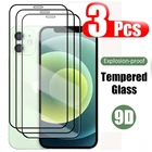 Защитное стекло для iPhone 12pro, 7, 8 plus, SE 2020, XR, XS Max, 13, 12pro max, 12mini, 3 шт.