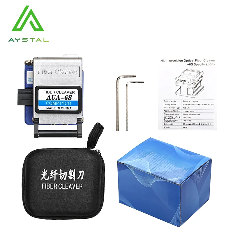 2021 New FTTH High Precision Cutting Tool AUA-6S/61S/7S/71S Optical Fiber Cleaver Cable Cutting Knife Fiber Optic Cleaver