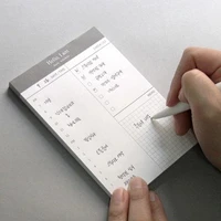 can be torn daily planner memo pad agenda notebook weekly planner goal habit schedules organizer grid inside paper stationery