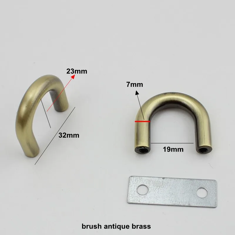 4 шт. 50 Металлические u образные кольца 19 мм|hardware accessories|ring for bagmetal rings bag |