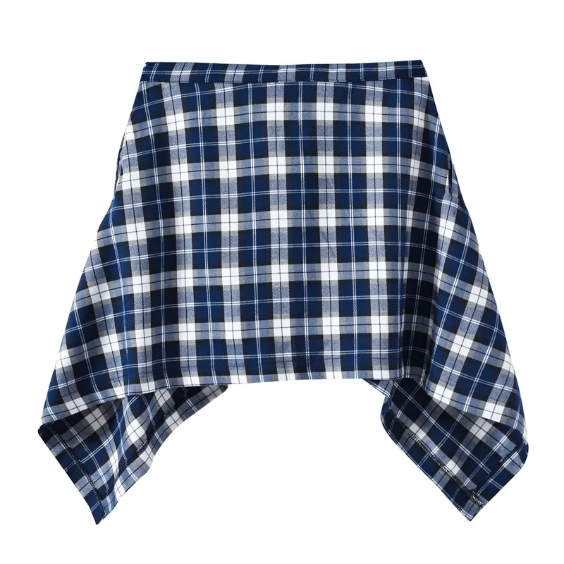 QoolXCWear мужская клетчатая юбка в стиле хип-хоп шотландская танцевальная юбка мужские уличные клетчатые юбки Deace, одежда для мужчин 2095