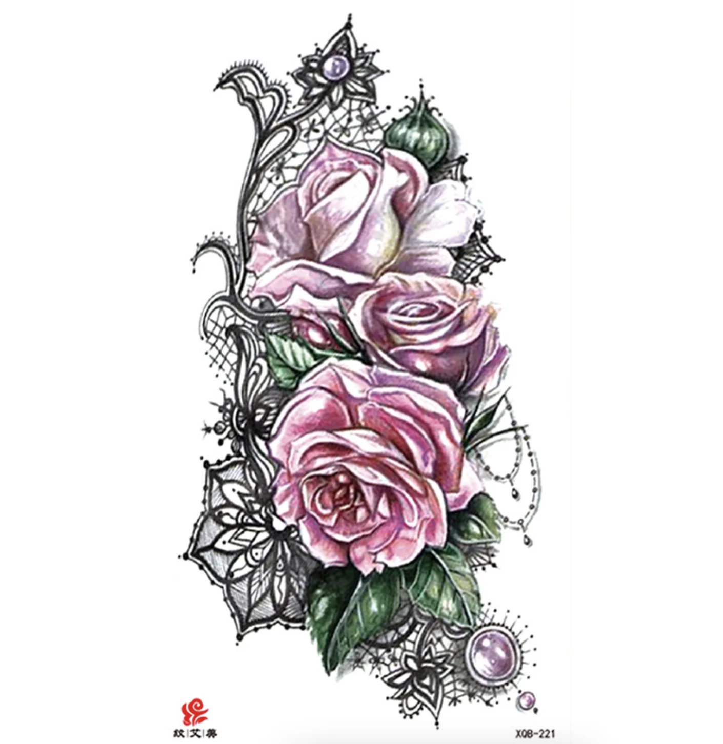 

Arm Tattoo Art Stickers Waterproof Lasting Realistic High Imitation Temporary Tattoo Stickers Water Transfer Temporary Tattoo