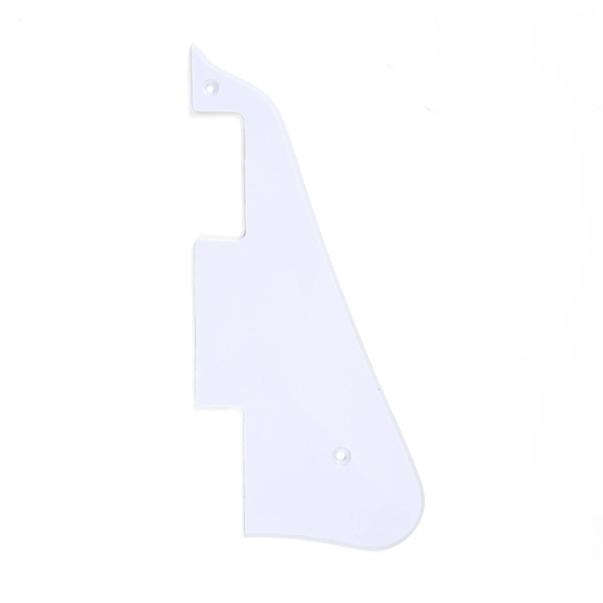 

Musiclily Guitar Pickguard for China Made Epiphone Les Paul Standard Modern Style, 1Ply White