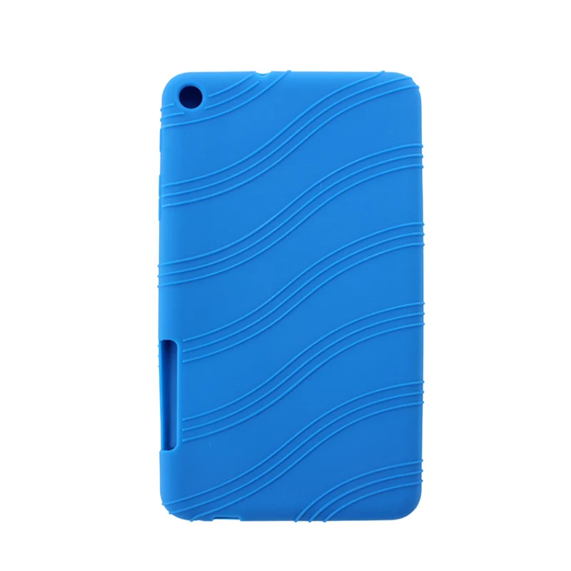 Light Blue SZOXBY для huawei T1 701U 7 дюймов силиконовый чехол для планшета анти-осенний мягкий чехол моющийся ударопрочный анти-осенний чехол силиконовый чехол - Цвет: Light Blue