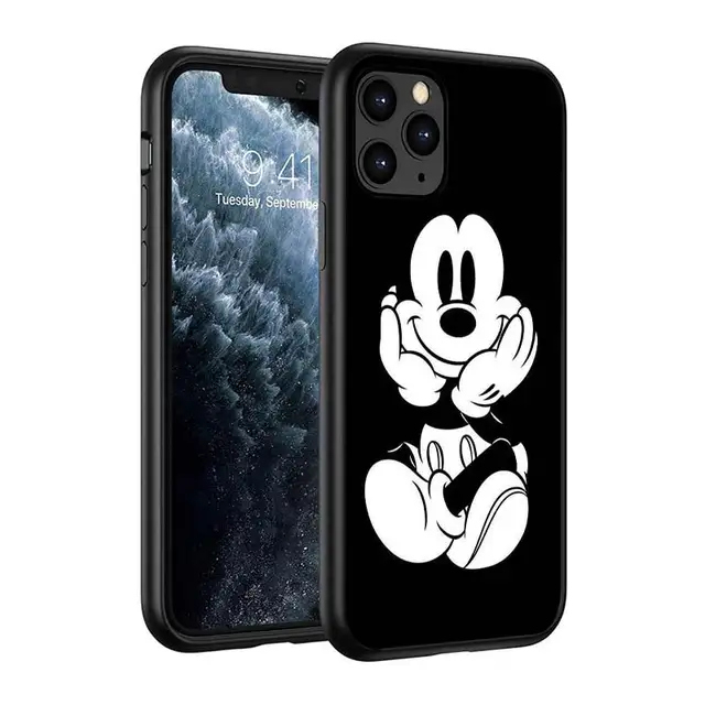 Чехол для Apple iPhone 13, 12 Mini, 11 Pro, XS MAX, XR, X, 8, 7, 6S, 6 Plus, SE, силиконовый черный чехол с изображением Диснея Микки Мауса | Мобильные телефоны и аксессуары | АлиЭкспресс Чехол для Apple iPhone 13, 12 Mini, 11 Pro, XS MAX, XR, X, 8, 7, 6S, 6 Plus, SE, силиконовый черный чехол с изображением Диснея Микки Мауса | Мобильные телефоны и аксессуары | АлиЭкспресс