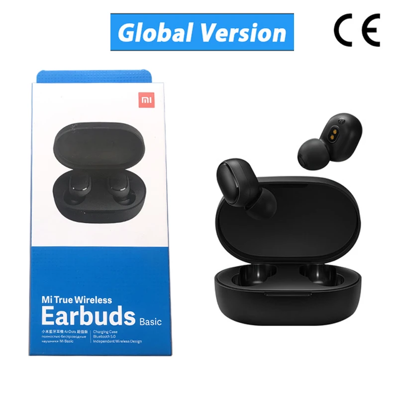 Xiaomi airdots Redmi Airdots TWS беспроводные наушники Голосовое управление Bluetooth 5,0 шумоподавление управление