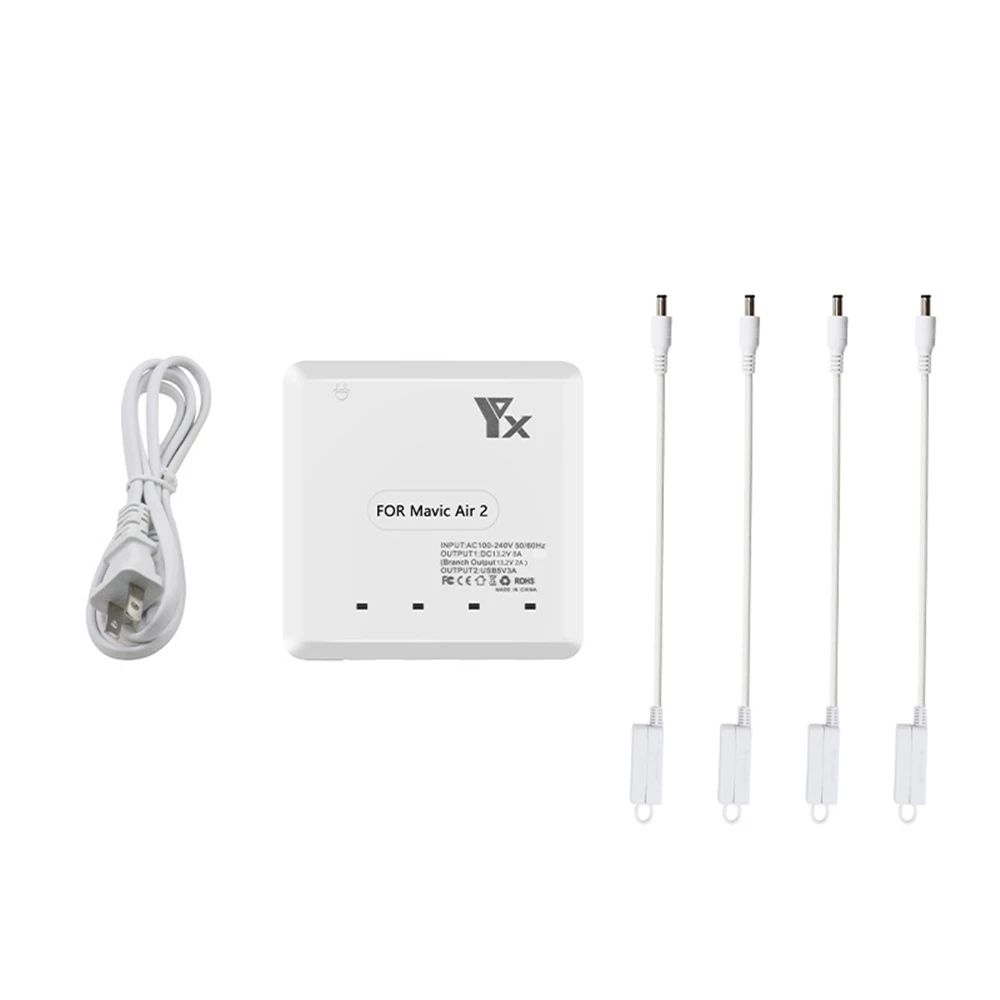 Зарядное устройство 6 в 1 для DJI Mavic Air 2 | Зарядные устройства квадрокоптеров