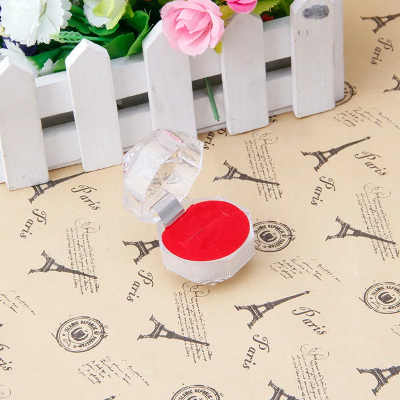 1 шт. органайзер для ювелирных изделий Кольцо Серьги акриловая Подарочная