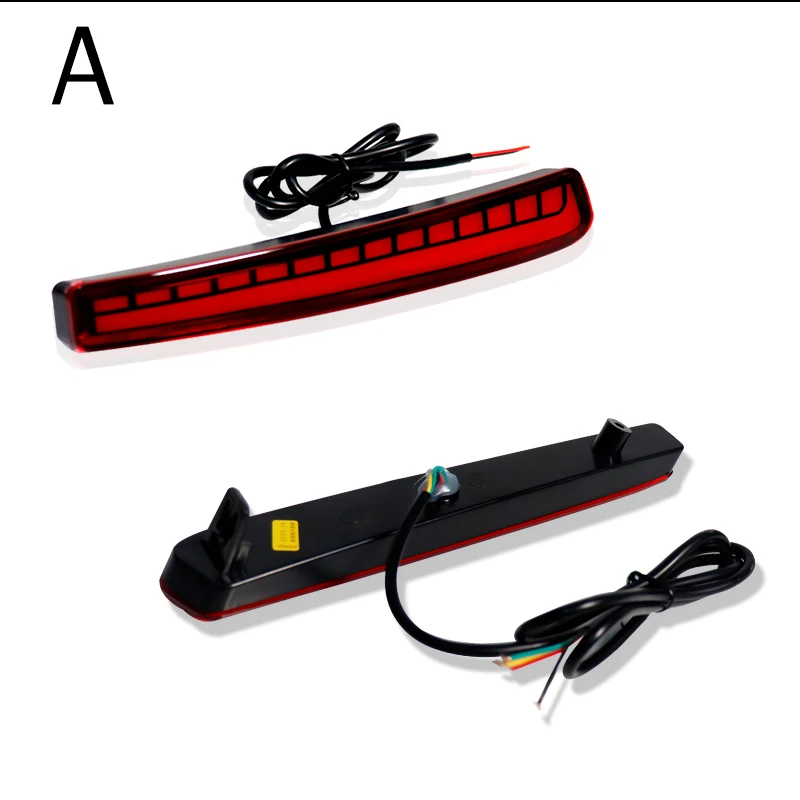 

Toyota Corolla Altis L LE XLE 2020-2021 Красный Дымчатый Светоотражающий Задний Бампер, Лампа 12 В