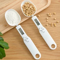 new 500g0 1g portable lcd digital kitchen scale measuring spoon gram electronic spoon weight volumn food scale new high quality