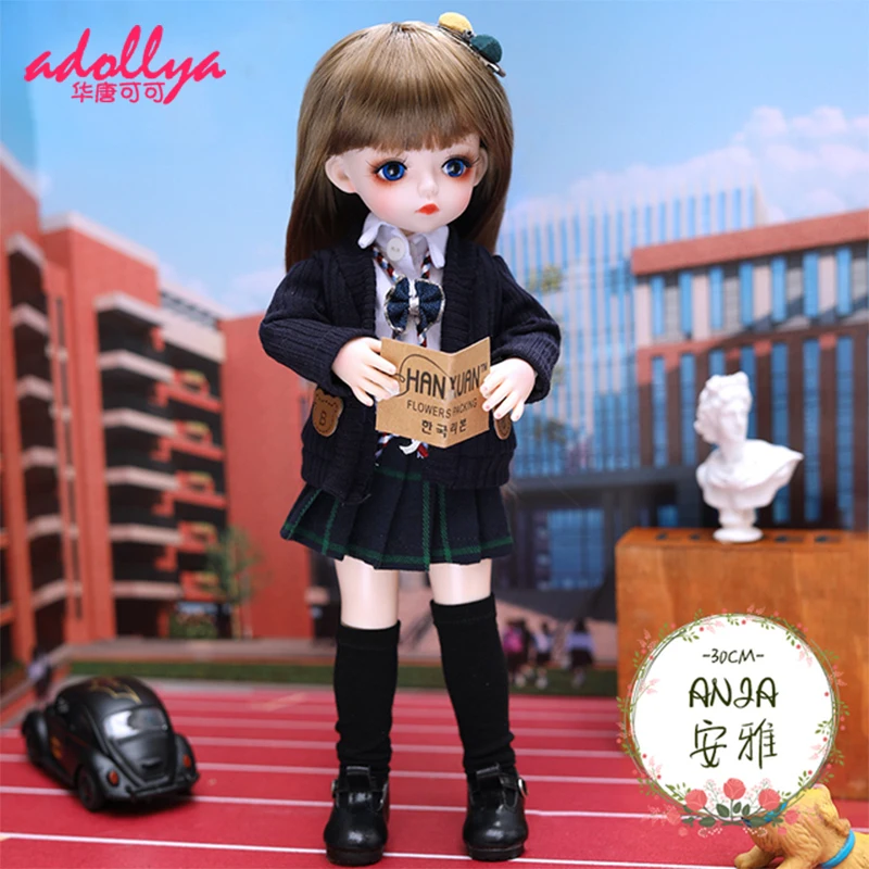 Одежда для куклы Adollya BJD полный комплект платье 1/6 кавайные аксессуары юбка одежда