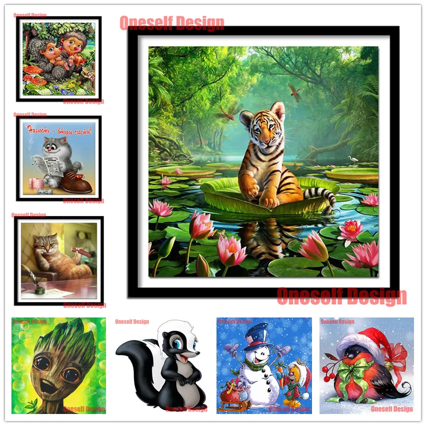 5d Алмазная мозаика продажа тигра алмазная картина полное животное вышивка