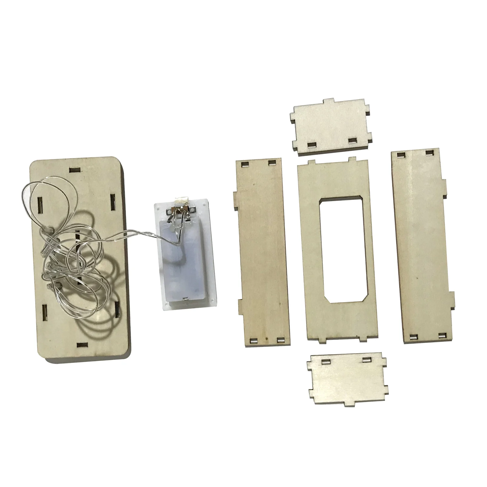 Halloween Wooden DIY Moon Candle Light Ornaments Party Atmosphere Decoration LED Pony Lantern Method | Дом и сад