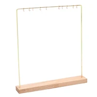 fashion jewelry display rack stand holder earrings necklace hanging organizer showcase jewelry and accessories