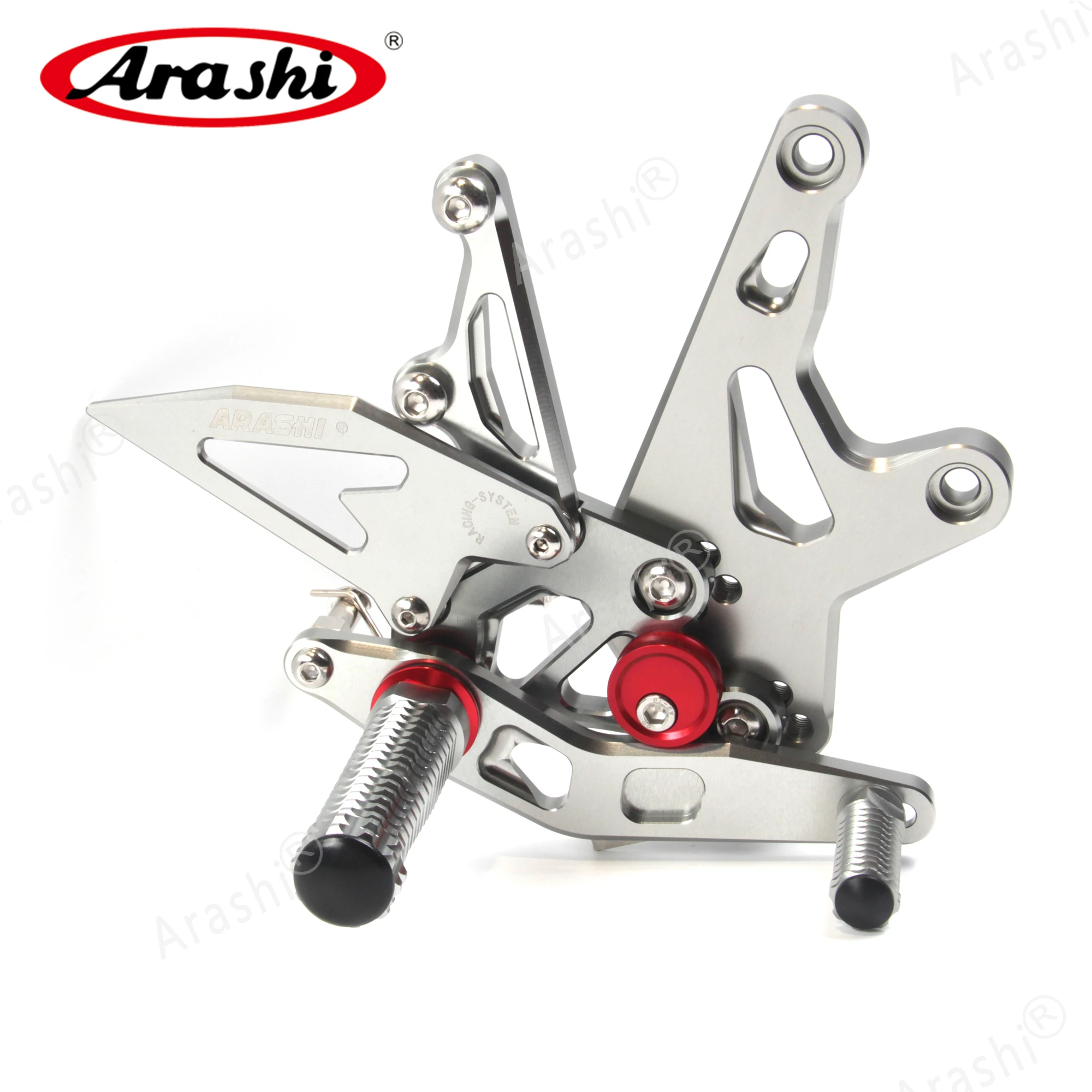 Регулируемая подножка Arashi CNC для KAWASAKI NINJA 400 Z400/ EX400 / ABS 2018 2019 202 2021 подножки