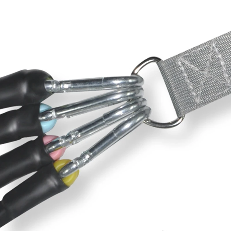 

Resistance Bands Set Exercise Bands Portable Home Gym Accessories Stackable Up Perfect Muscle Builder