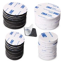 10 100pcs 3m strong pad mounting tape double sided adhesive acrylic foam tape two sides mounting sticky tape black multiple size