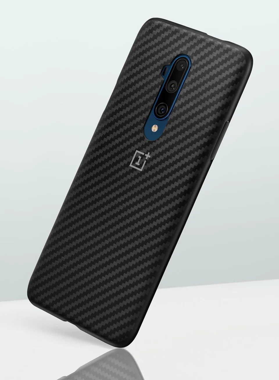 Чехол-бампер Karbon для OnePlus 7T Pro со встроенной текстурой, защита без ущерба для идеальной посадки