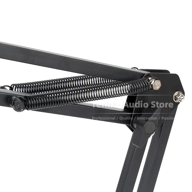 Подвеска для микрофона с круглой базовой пластиной стойка ножничный кронштейн