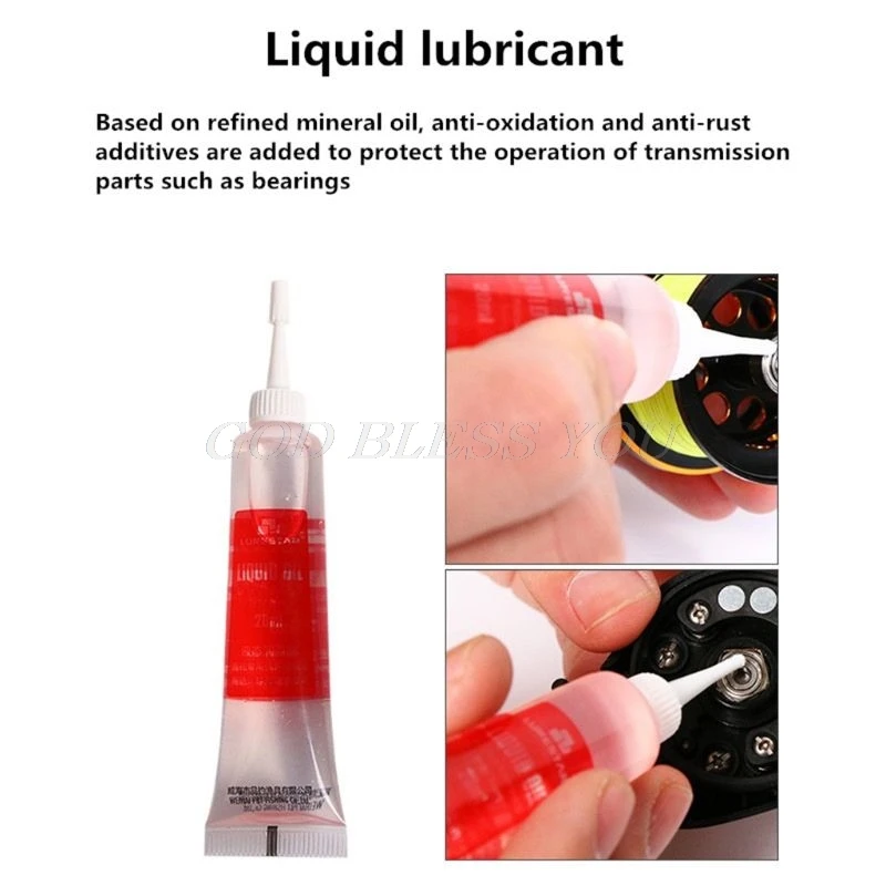 

20ml Fishing Wheel Bearing Lubricant Oil Fishing Reel Special Lubricating Grease Drop Shipping