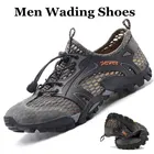 Мужская Летняя Уличная обувь для восхождения и походов, сетчатая быстросохнущая обувь для водных видов спорта