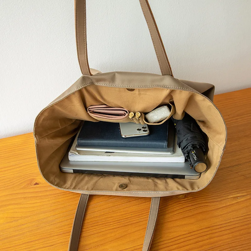 

Big Handbag Women Oxford Waterproof Tote Bag Nylon Large Shoulder Shopping 2020 Ladies Satches