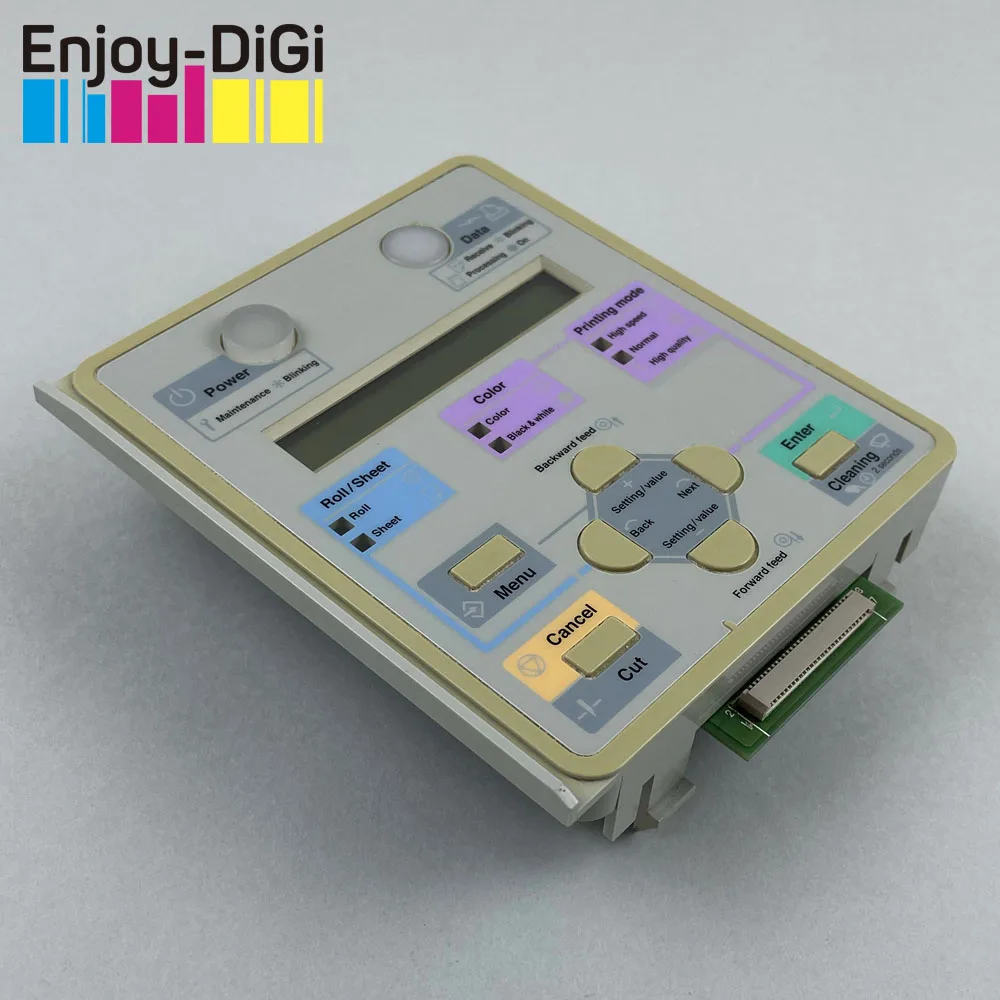 Б/у оригинальная панель б/у в сборе для Mutoh RJ900C VJ1204 VJ1304 VJ1604 VJ1604W управления |