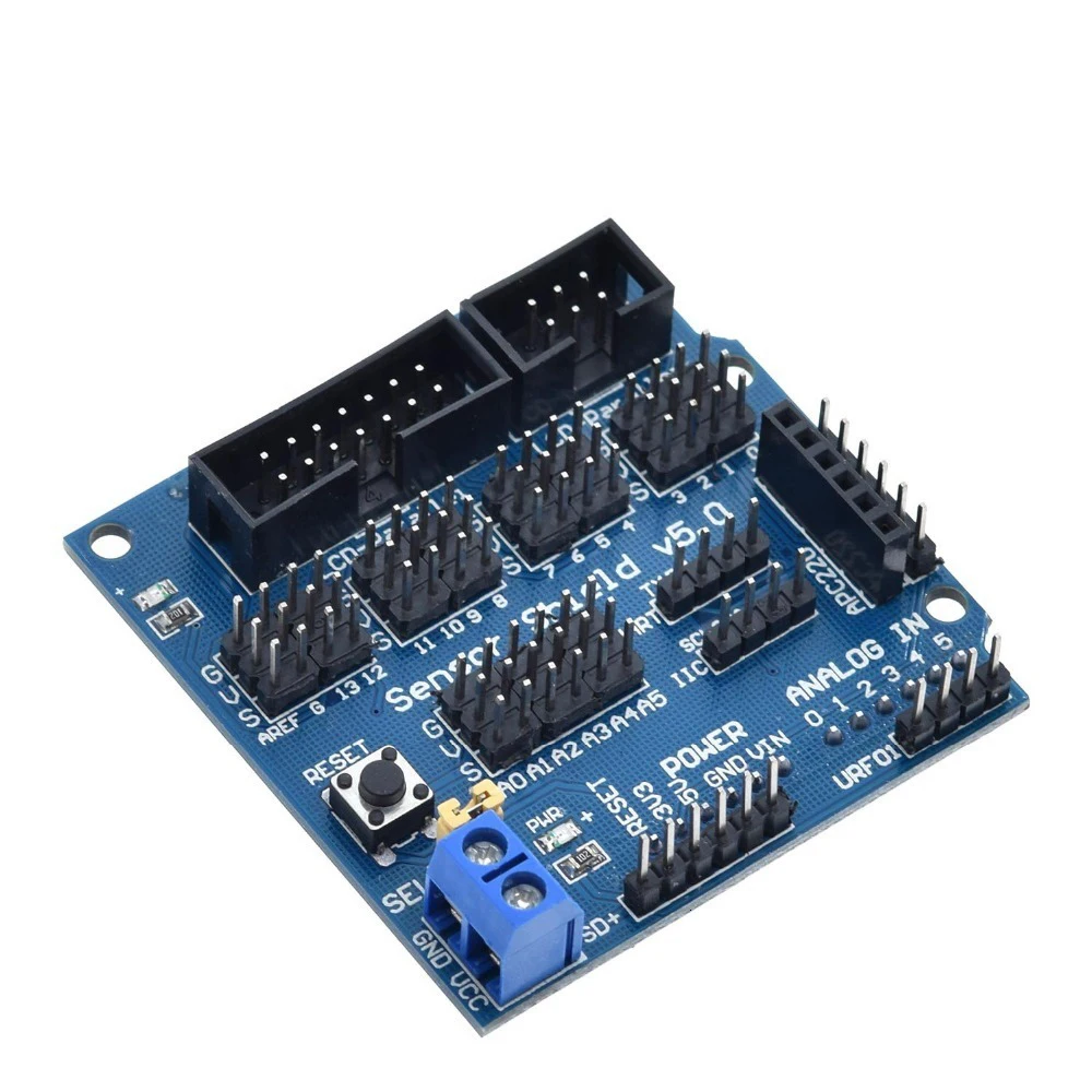 V5.0 сенсор Щит Плата расширения для arduino электронные строительные блоки робот