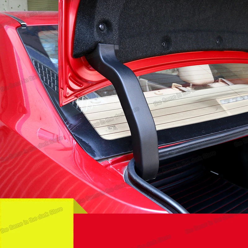 Автомобильный Стайлинг Lsrtw2017 защитная накладка на заднюю дверь автомобиля для