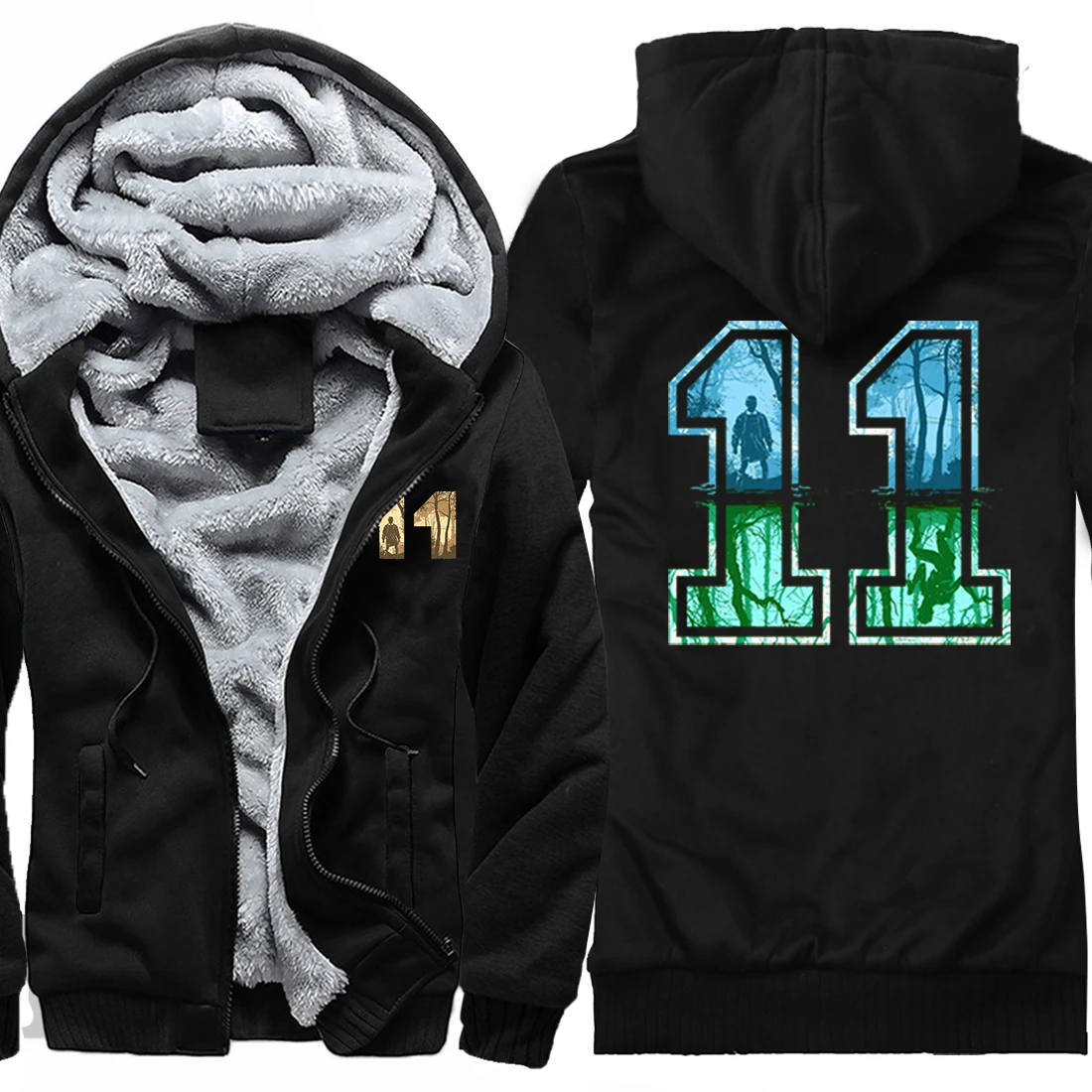 

Мужская Утепленная куртка реглан № 11 с принтом, темно-синяя шерстяная подкладка, топы для отдыха, одежда в стиле ретро, хипстер, мужская Толс...