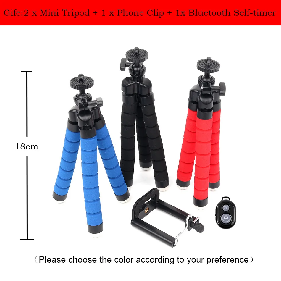 

MAMEN 6/10 inch LED Selfie Ring Light Video On Camera Photo Photography Lighting Studio Dimmable Light Lamp For Youtube Tripod