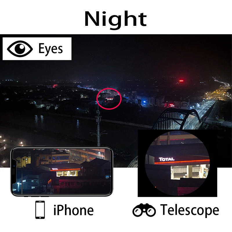 

Outdoor 8X42 Monocular Telescope Telescopio Night Vision Binoculars Camping for Hunting Powerful Equipment qiao02