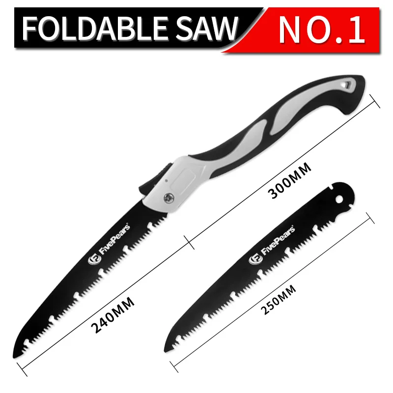 FivePears ручная пила складная походная для сада и дереву Sk5 японская самурай нож