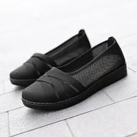 woman tennis shoes slip on ladies black red light gym sports female sneakers breathable woman flats outdoor walking shoes