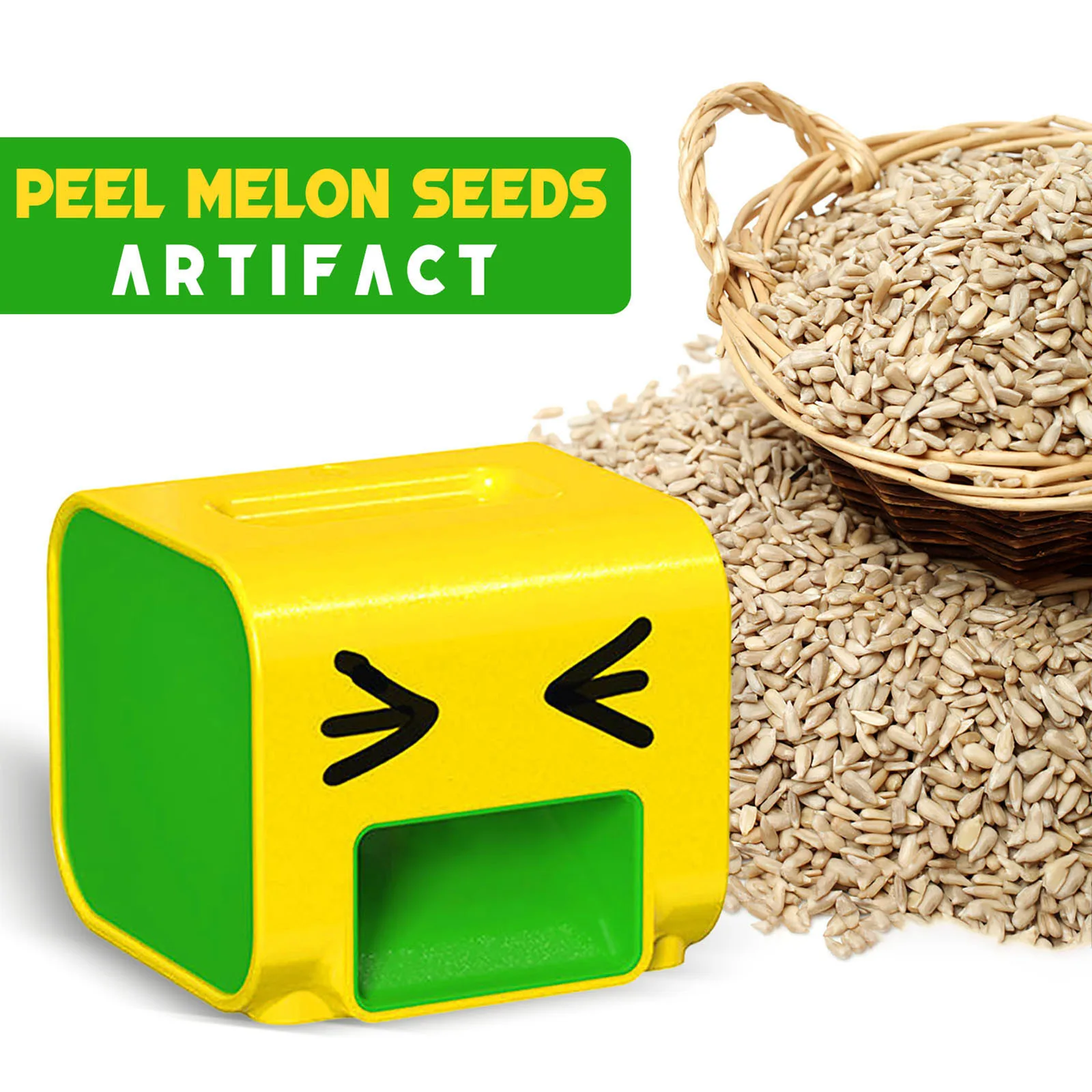 

2021 Electric Melon Seed Machine Household Automatic Seedshelling Machine Assist Electric Clean Seeds Holiday Gift Lazy Artifact