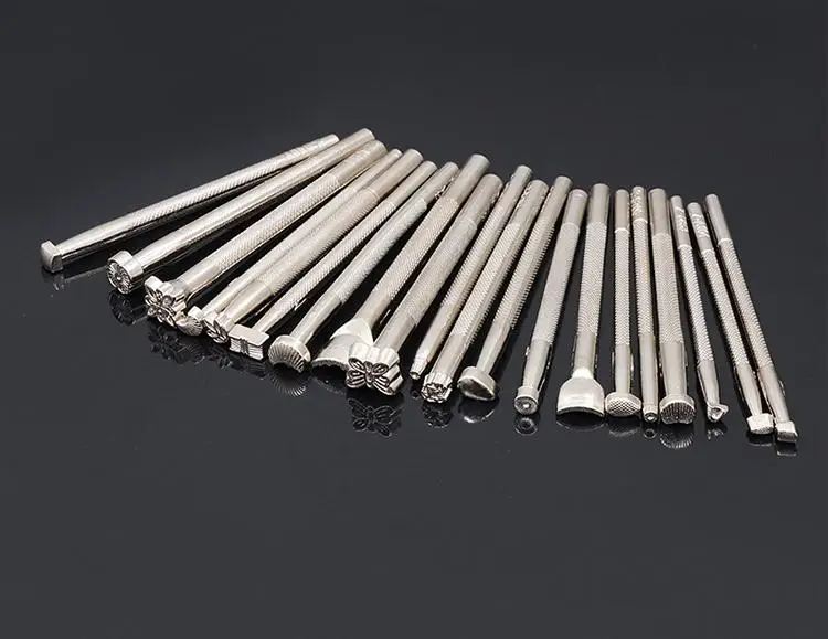 50 комплектов инструментов из сплава и кожи 20 шт./лот набор для изготовления