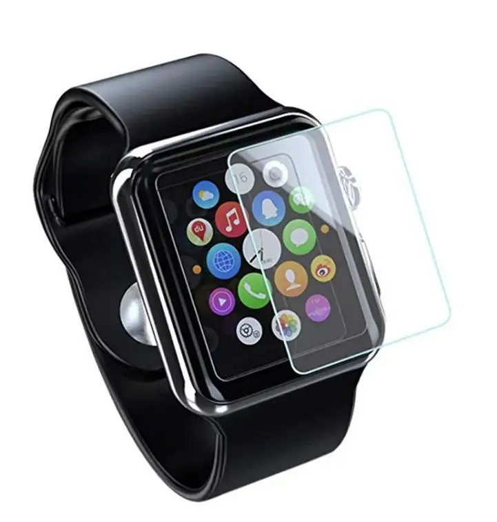 Высокое качество 9H 0 3 мм Премиум чехол для экрана Защитная пленка Apple Watch 38 42 HD