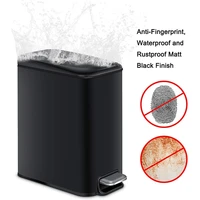 foot pedal trash can with lid bathroom trash can kitchen household trash can cleaning tool accessories bathroom storage