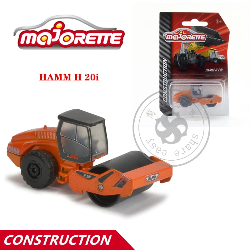 

Majorette 1/64 Construction Site Series HAMM H 20i Car Hot Pop Kids Toys Motor Vehicle Diecast Metal Model