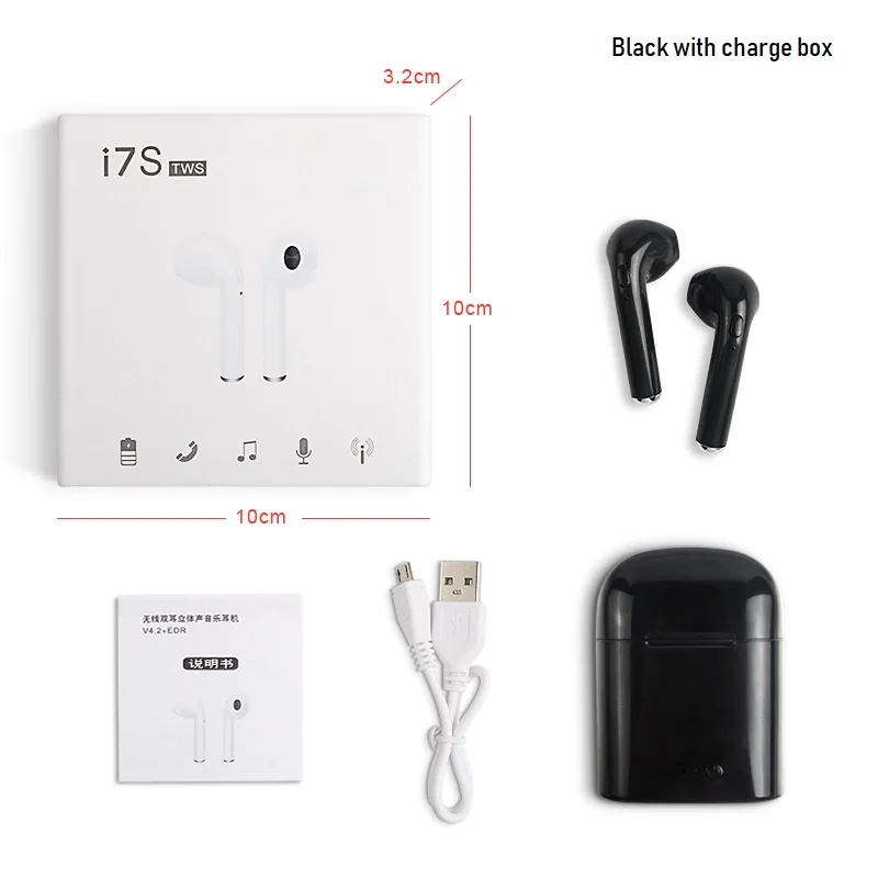 Лидер продаж миниатюрные беспроводные Bluetooth-наушники стереонаушники-вкладыши