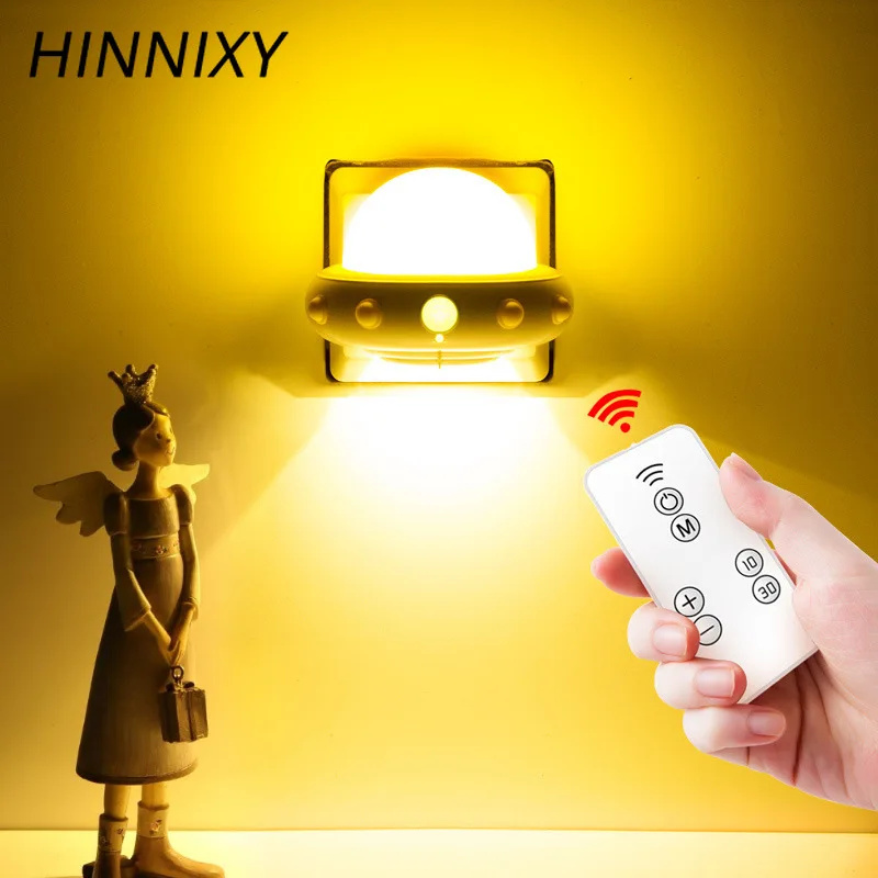 Hinnixy НЛО дистанционный ночной Светильник энергосберегающая розетка для зарядки