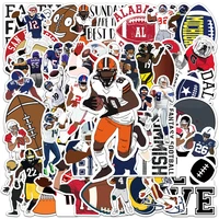 103050pcs sports american rugby football cool stickers laptop motorcycle luggage guitar phone bike fridge car sticker decals