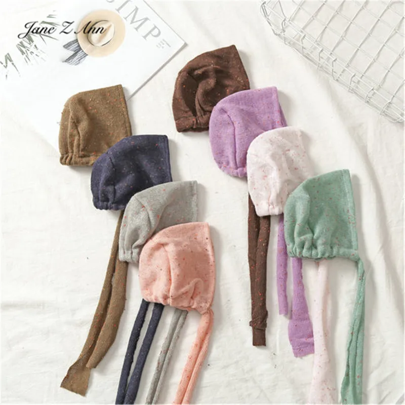 

Jane Z Ann Photo Props baby newborn hat soft versatile color cap Studio shooting accessories