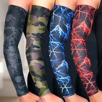 athletic sleeves camo design breath ability outdoor accessory arm sleeves uv protection for protection