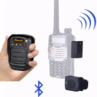 huosloog walkie talkie wireless headset walkie talkie bluetooth speaker bt earphone two way radio headphone for kenwood baofeng