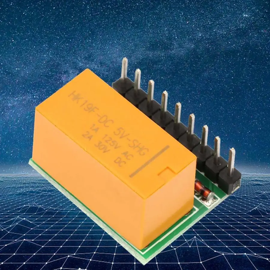 Генератор сигналов DR21A01 DC 5 В/10 В 1-канальный релейный модуль DPDT Полярный