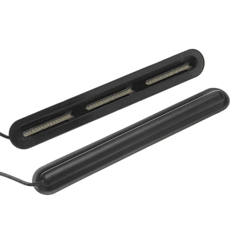 2 шт./1 пара светодиодный двухцветный задний стоп светильник в форме рыбьей кости Y