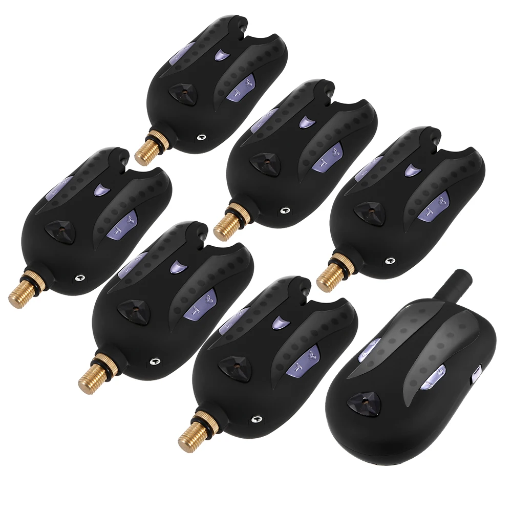 Lixada Беспроводная Цифровая Сигнализация для рыбалки набор сигналов приемник