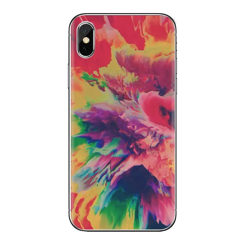 For Xiaomi Mi4 Mi5 Mi5S Mi6 Mi A1 A2 5X 6X 8 9 Lite SE Pro Max Mix 2 3 2S TPU Skin Cover drawing surreal colorful psychedelic |