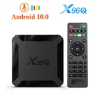 ТВ-приставка X96q, android 10,0, 2 ГБ, 16 ГБ, allwinner h313, четырехъядерный процессор, smart tv, android tv, 4k caixa de tv inteligente definir caixa superio